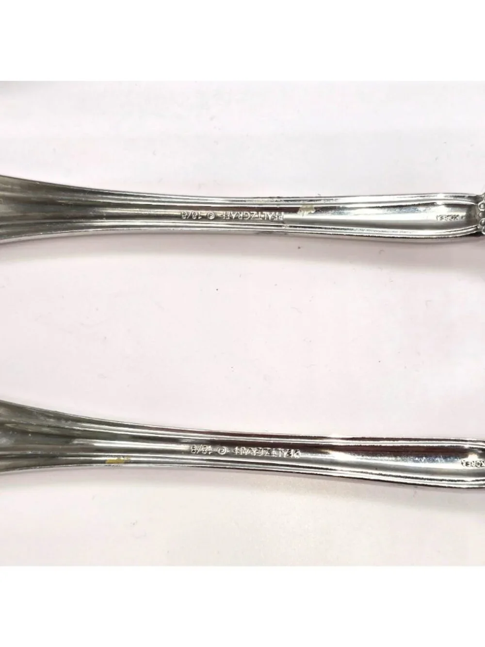Pfaltzgraff Stainless Steel 18/8 3-Piece Serving Set Fork Ladle Spoon VL5087